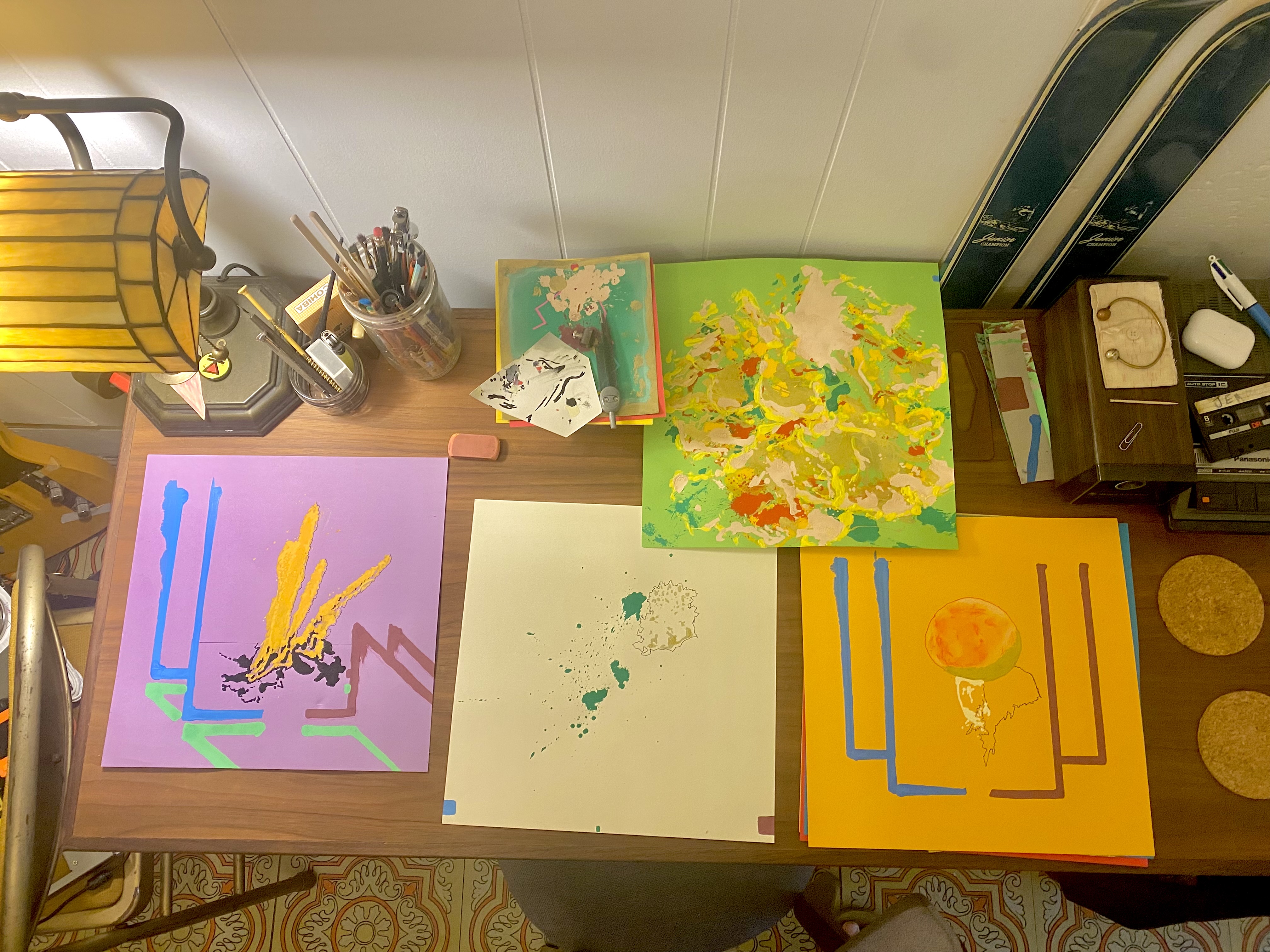 BETWEEN SEVERAL FERNS studio view